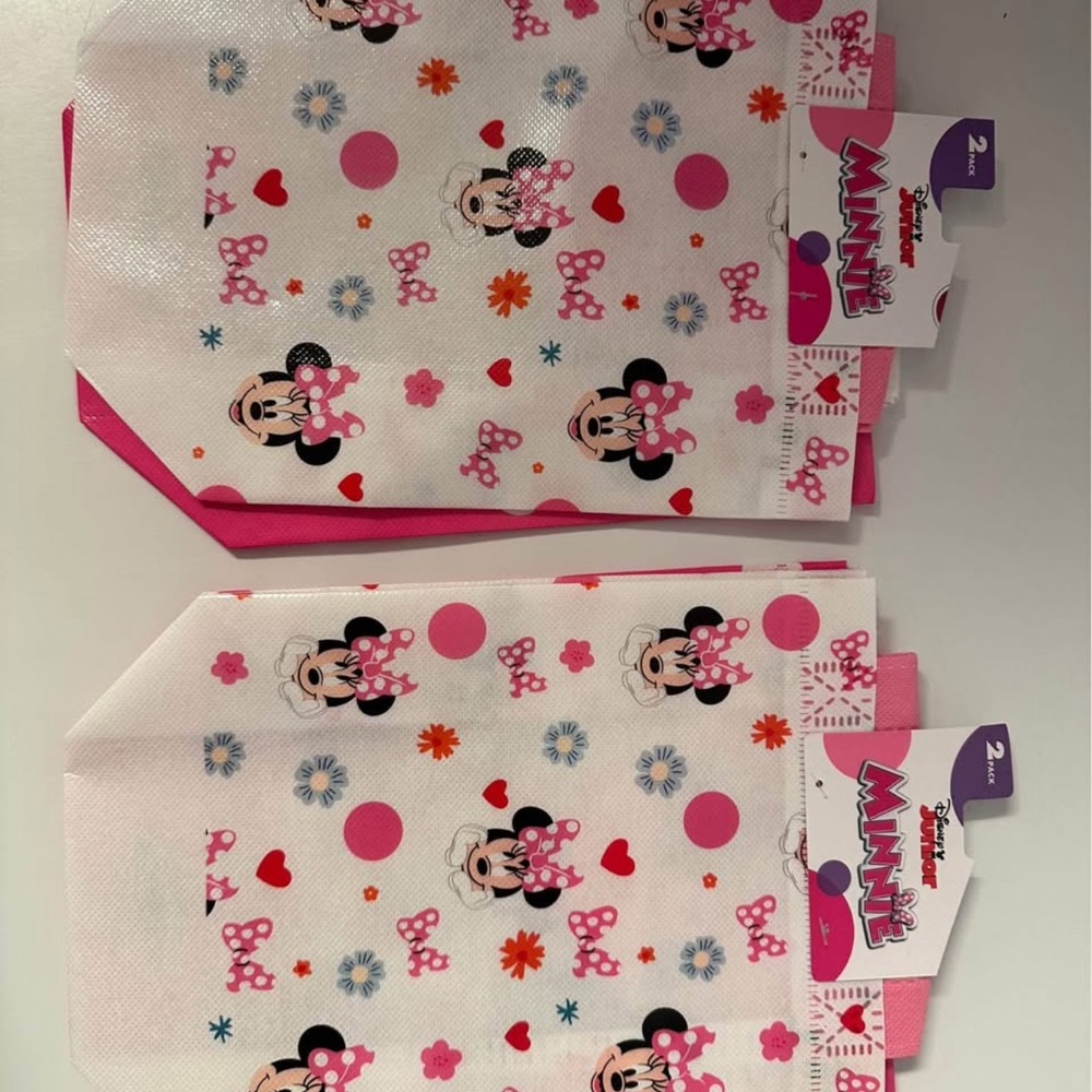 Disney Pink and White Polka Dot Bag